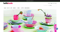Desktop Screenshot of bellakoola.com